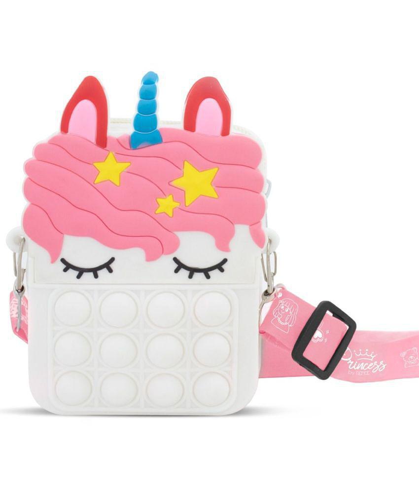 Princess by RENEE Unicorn Bag for PreTeengirls - White