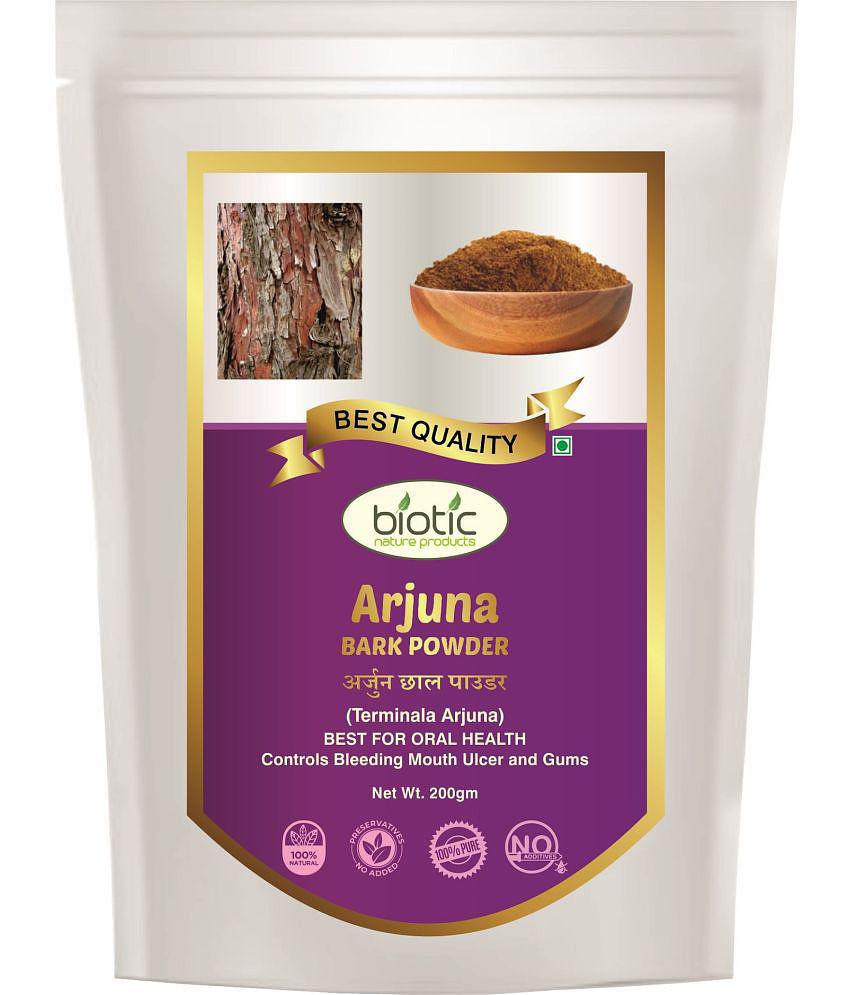 Biotic Arjuna Bark Powder / Arjuna Chaal Powder for Heart 200 gm