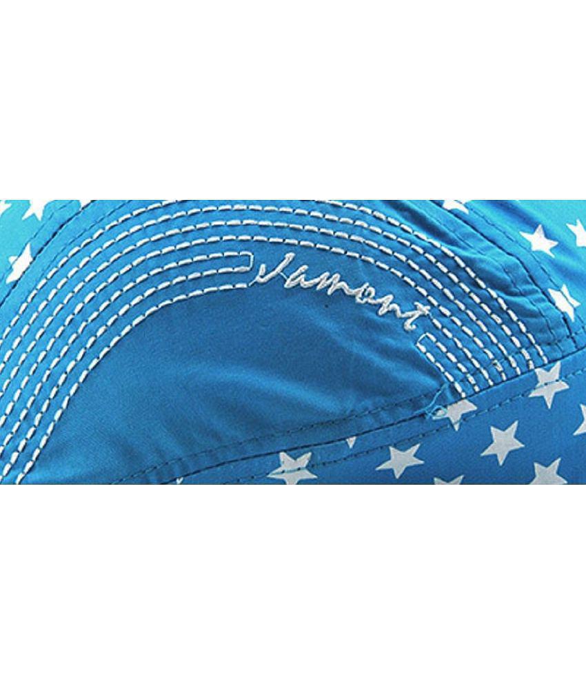 Exclusive Men Zacharias Unisex Kids Cotton Beret Golf Cap jk-03 (Blue_1-4 Years) (Pack of 1) - N