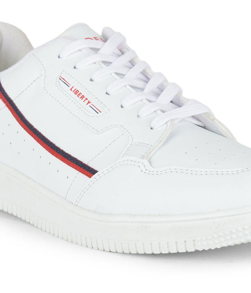 Premium Men Liberty SNK-701 White Mens Sneakers - None 2025 at ShopCircuit | ONDC