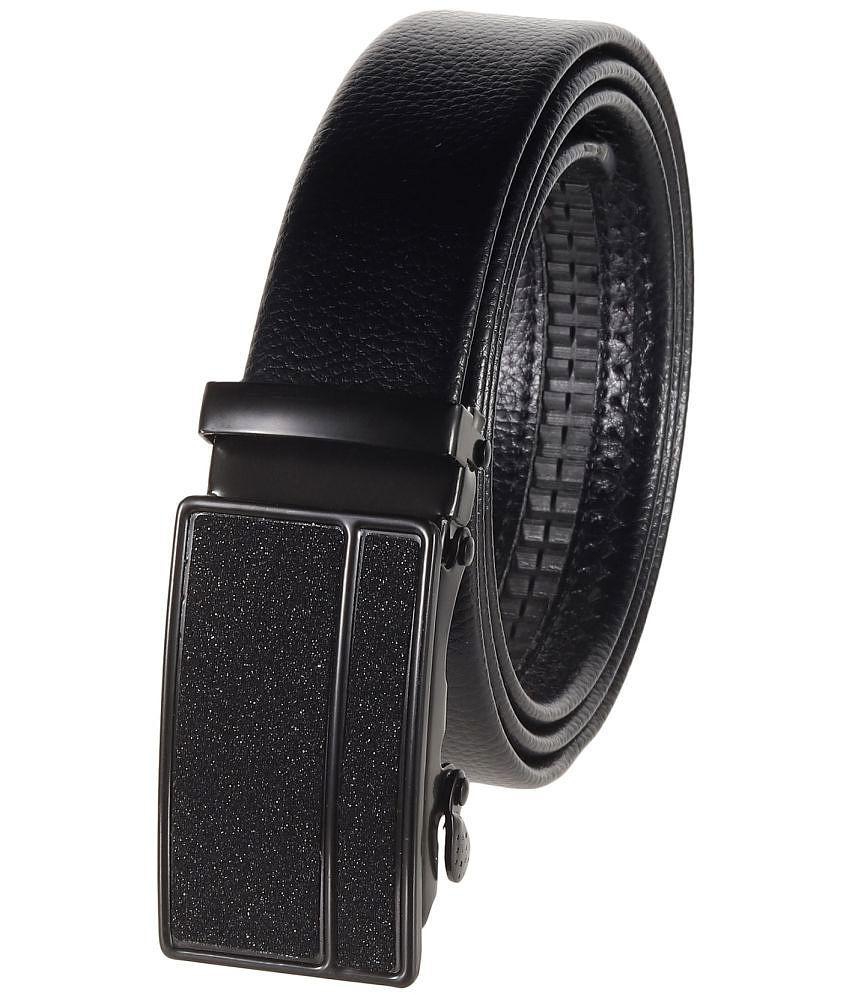Premium Men Zacharias - Black Canvas Men's Formal Belt ( Pack of 1 ) - None 2025 at ShopCircuit 