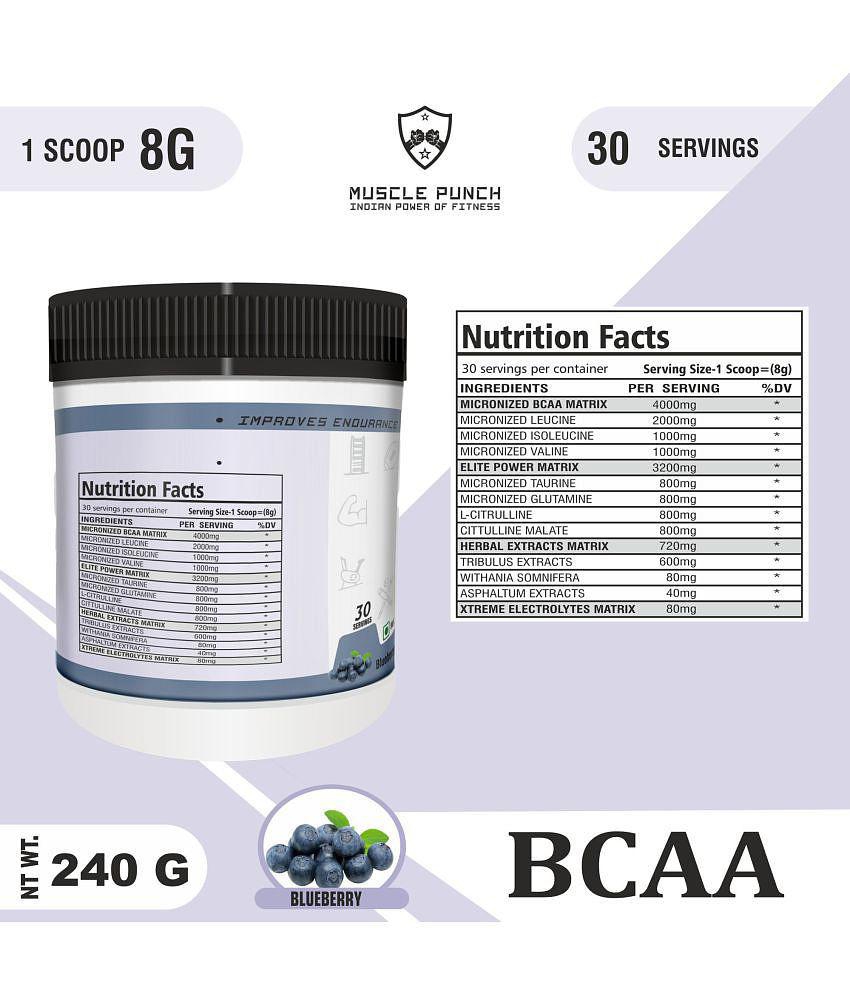 Muscle Punch Muscle punch | BCAA Intraworkout | 30 Servings 240 gm