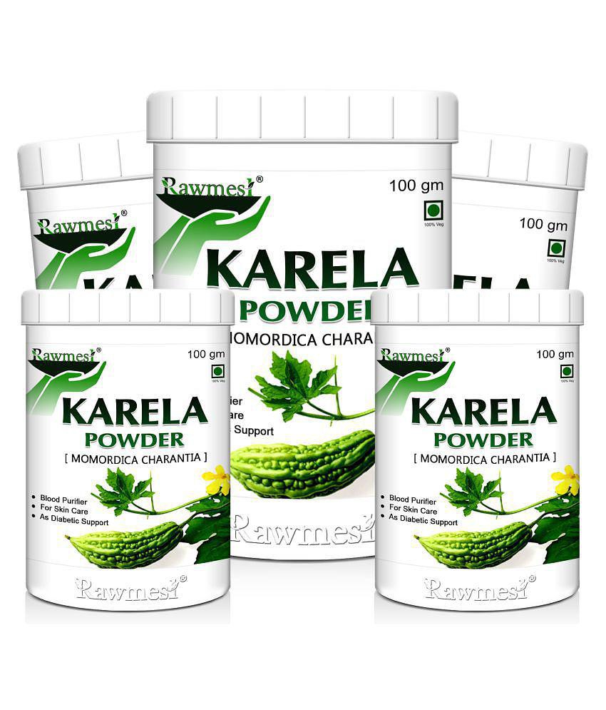 rawmest Karela Powder 500 gm Pack Of 5