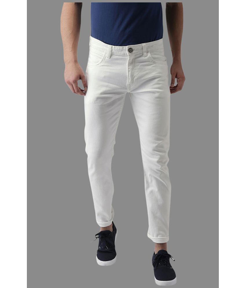 Lawson - White Denim Skinny Fit Mens Jeans ( Pack of 1 ) - None