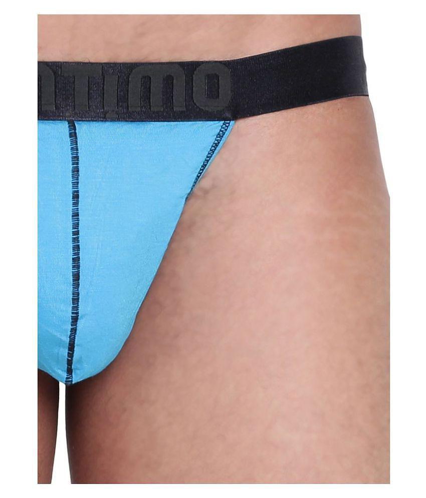 Top Men La Intimo - Light Blue Modal Men's G-String ( Pack of 1 ) - L 2025 at ShopCircuit | ONDC
