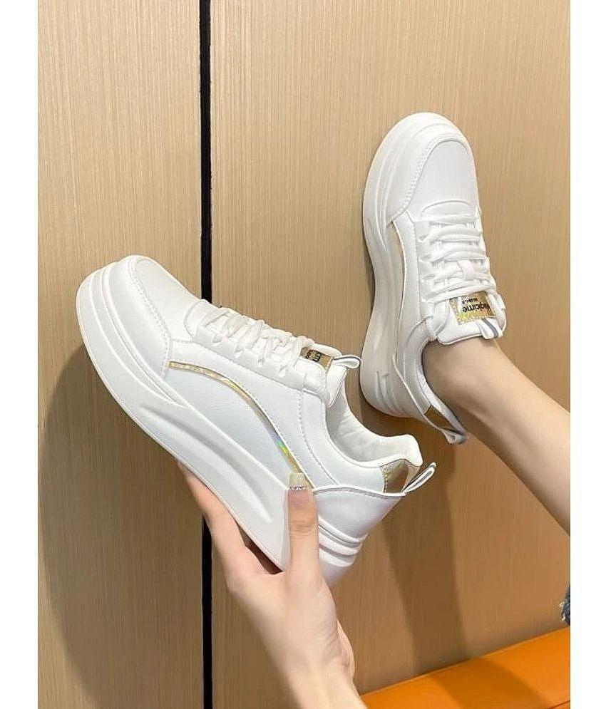 layasa White Women's Sneakers - None