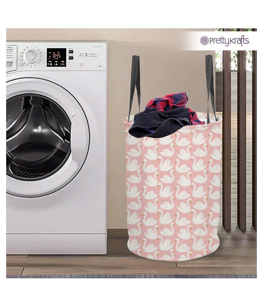 Exclusive Men PrettyKrafts Non-Woven Laundry Bag - Peach Puff 2025 at ShopCircuit | ONDC