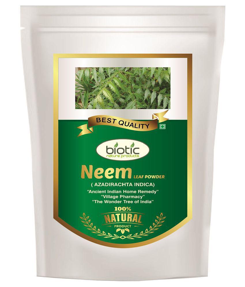 Biotic Lemon Peel, Neem Leaf, Aloevera & Tulsi Leaf Powder 400 gm