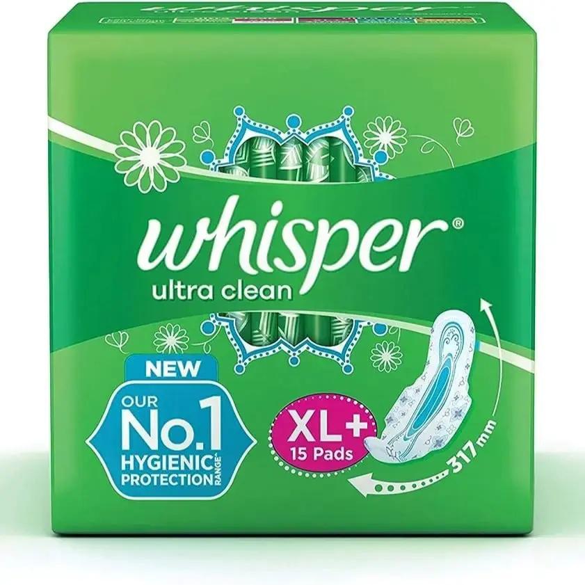 Whisper Ultra Clean Sanitary Pad - XL 15 Pads