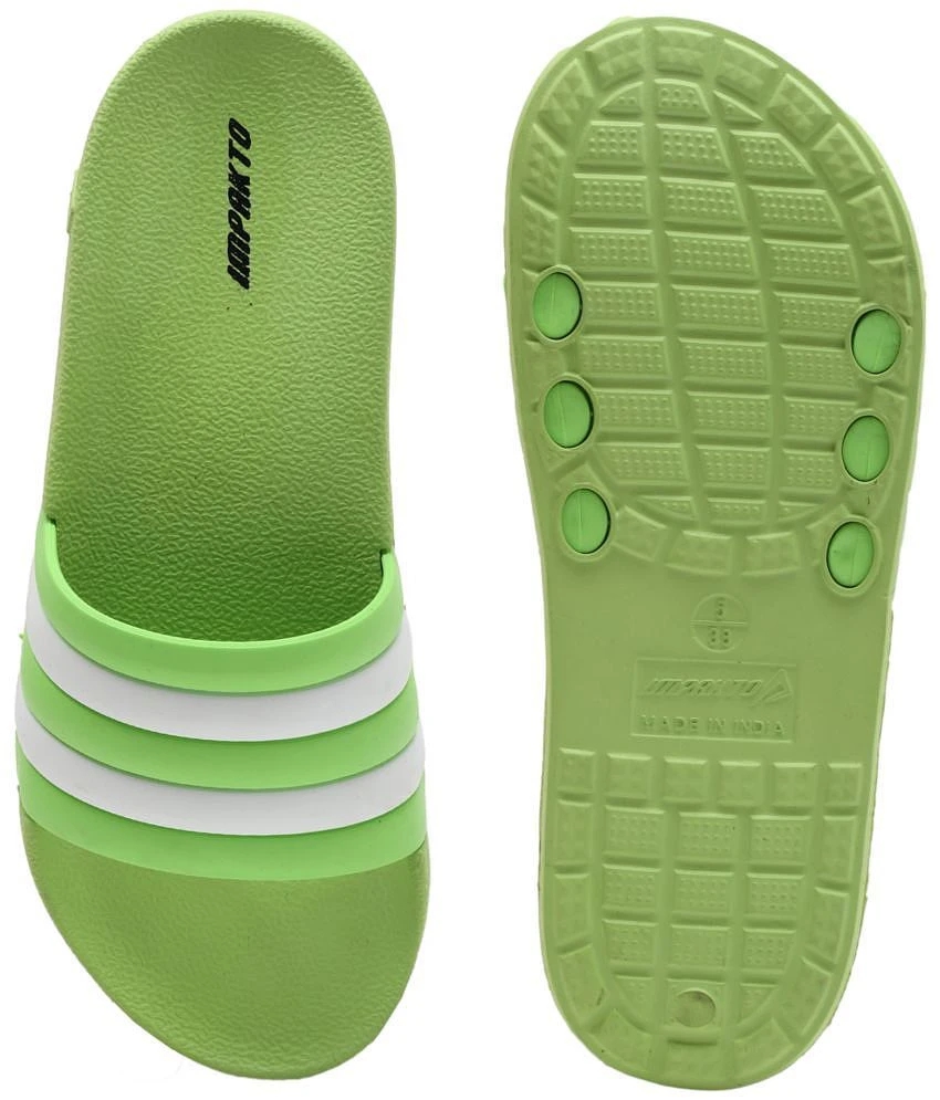 Elegant Women Impakto Green Womens Slide - None 2025 at ShopCircuit | ONDC