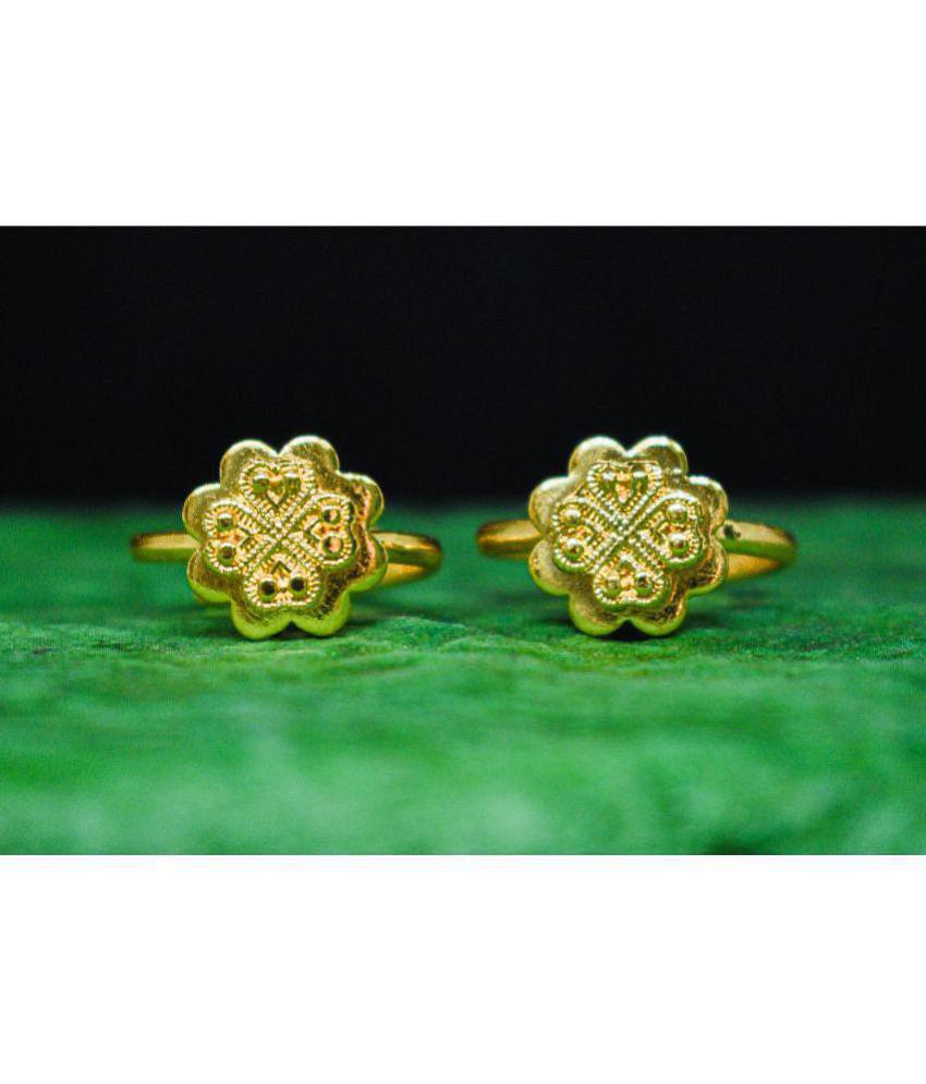 Luxurious Men AanyaCentric - Gold Toe Rings ( Pack of 1 ) - Golden 2025 at ShopCircuit | ONDC