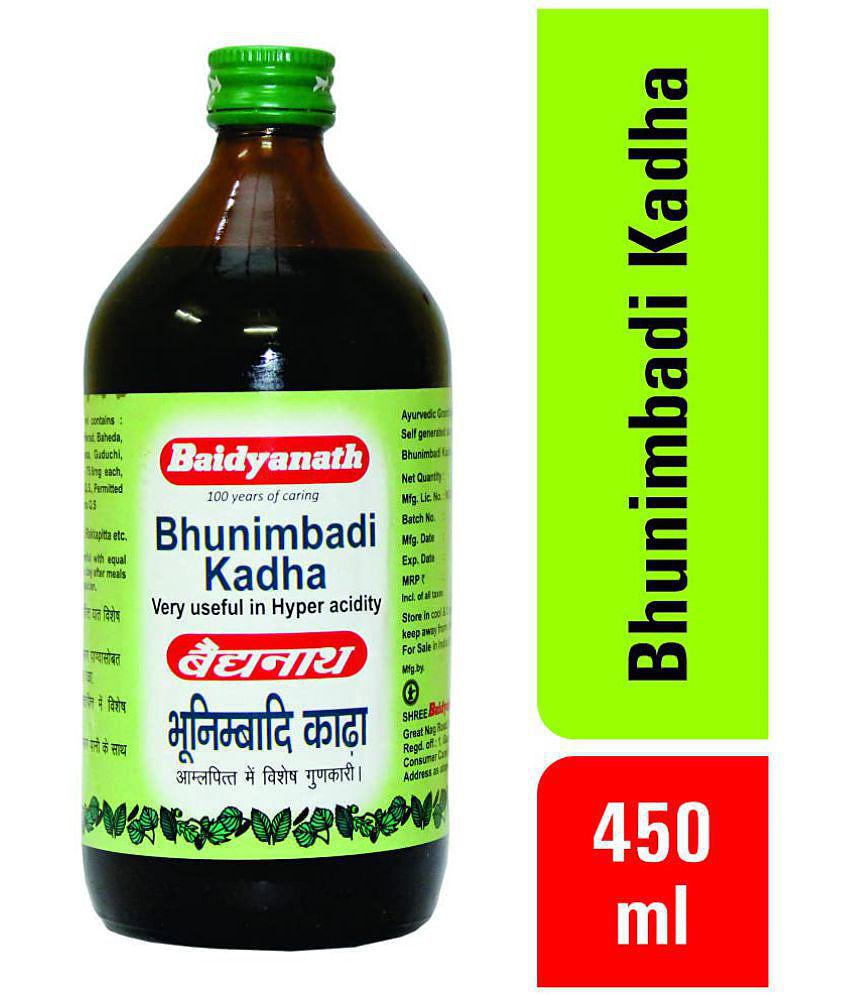 Baidyanath Bhunimbadi Kadha Liquid 450 ml Pack Of 1