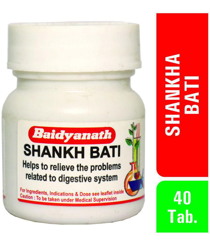 Baidyanath Shank Bati 40 Tablet (Pack Of 3)