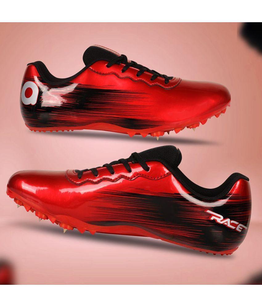 Premium Men Aivin Race Red Mens Sports Running Shoes - None 2025 at ShopCircuit | ONDC
