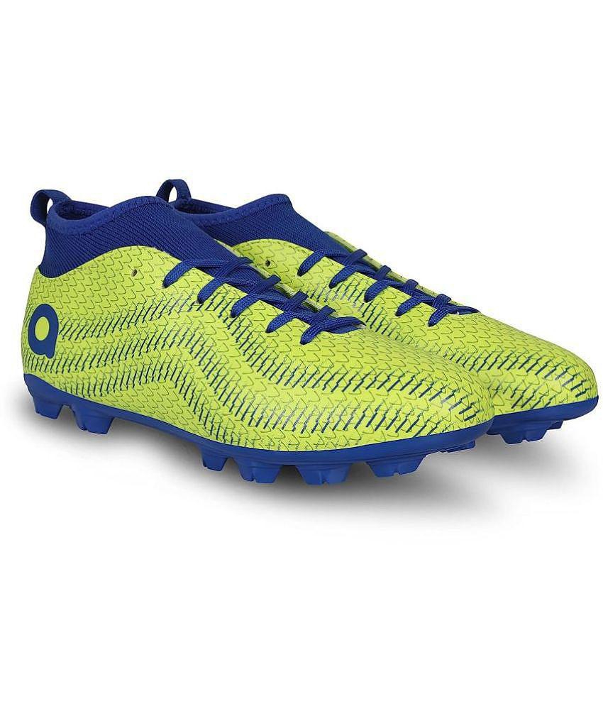 Latest Men Aivin Rattle Snake Green Football Shoes - 5 2025 at ShopCircuit | ONDC