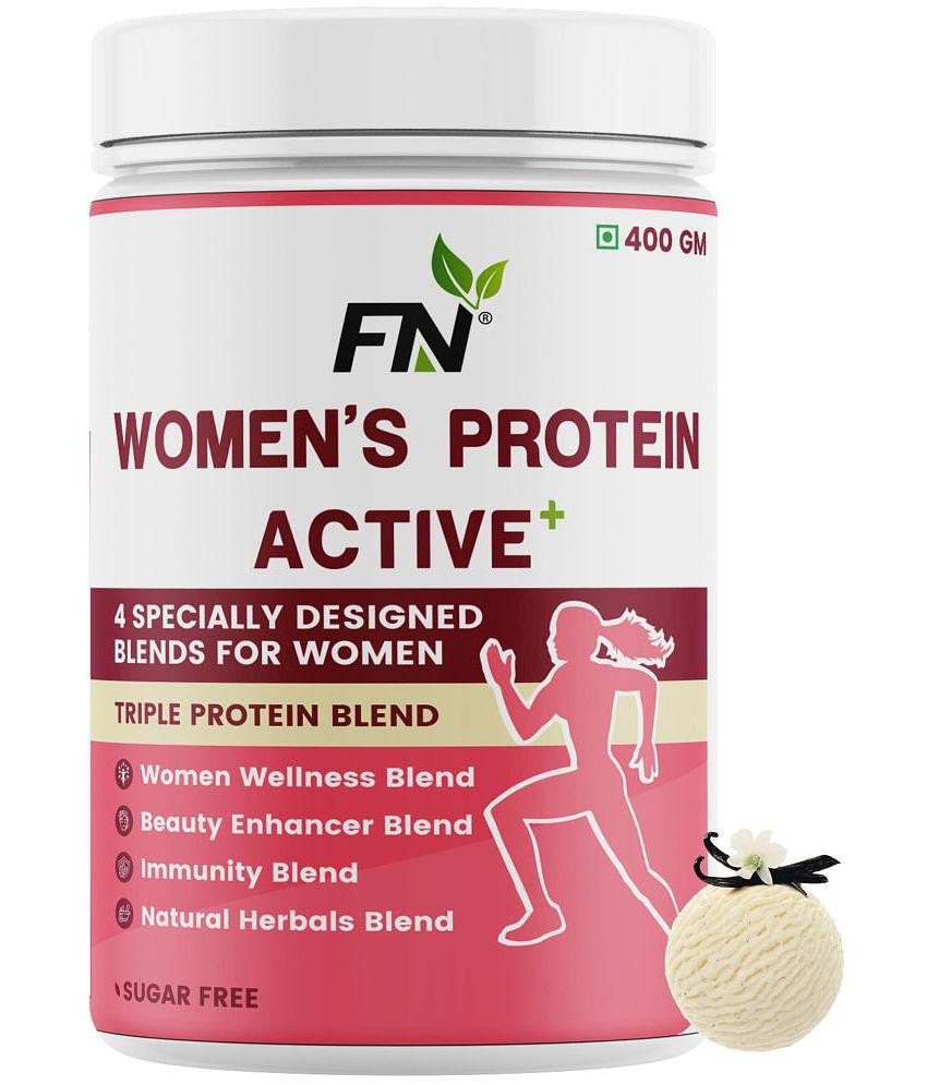 Floral Nutrition Womens Active Protein Powder Whey Protein ( 400 gm , Vanilla - Flavour )