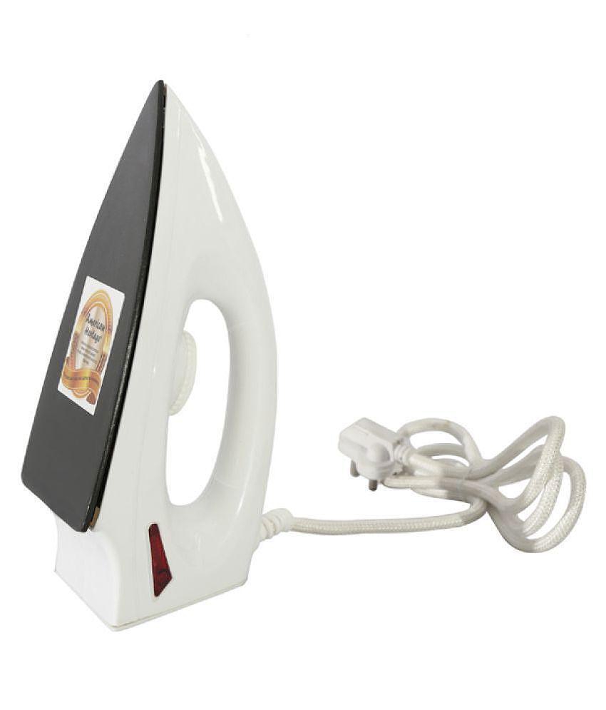 Goodflame Megna Iron 750 Watt Dry Electric Iron(Electric Iron,White)