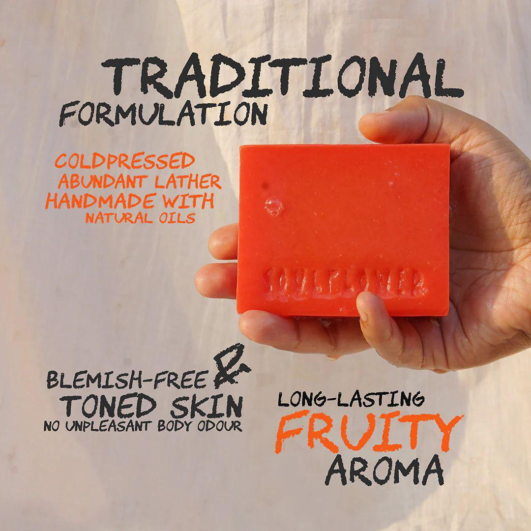 Vitamin C Rich Orange Carrot Soap