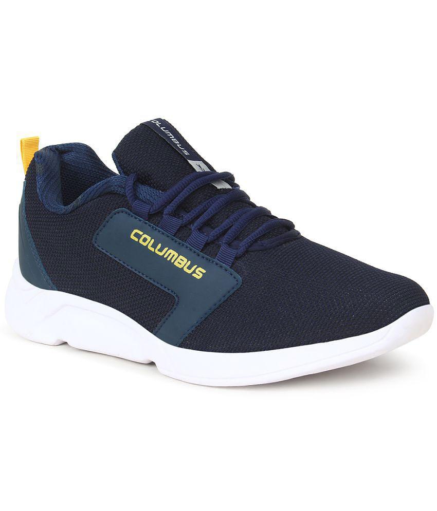 Columbus Navy Running Shoes - None