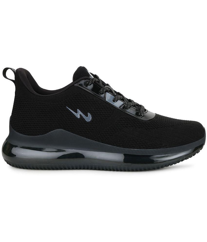 Campus ARTEMIS Black Running Shoes - 10, Black