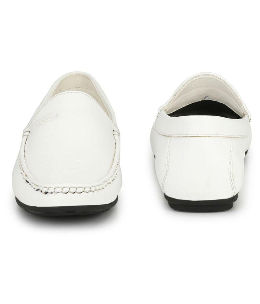 Affordable Women Fashion Victim White Loafers - 12 2025 at ShopCircuit | ONDC