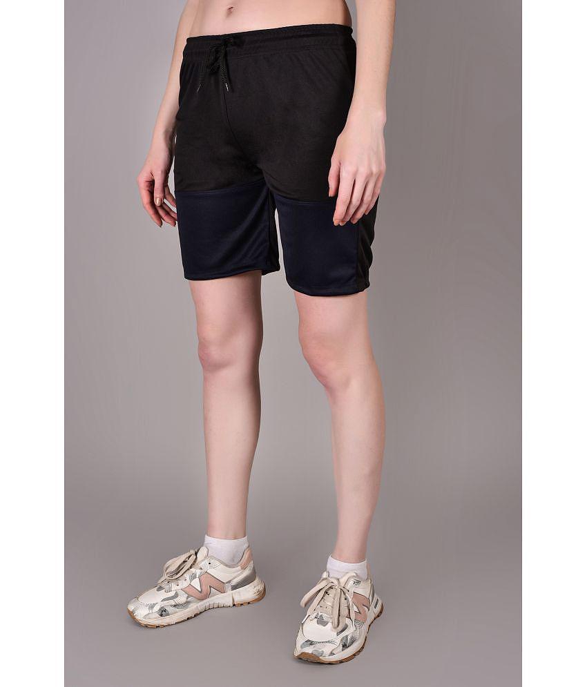Modern Women Fabric Falcon Multi Polyester Lycra Solid Shorts - Pack of 3 - None 2025 at ShopCir
