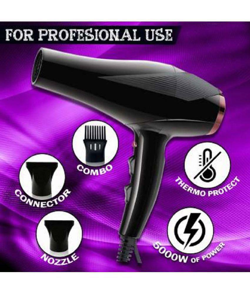 Rock Light 5000 Watt Stylish Hair Dryer ( Black )