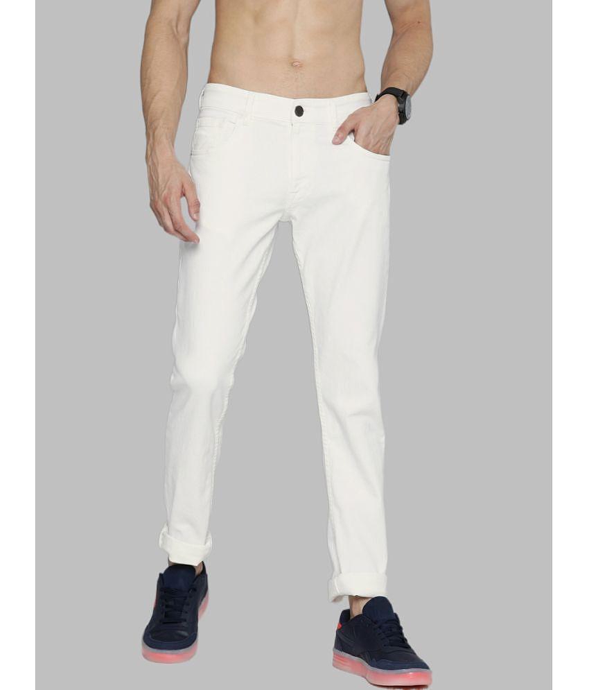 Lawson - White Denim Skinny Fit Men's Jeans ( Pack of 1 ) - None