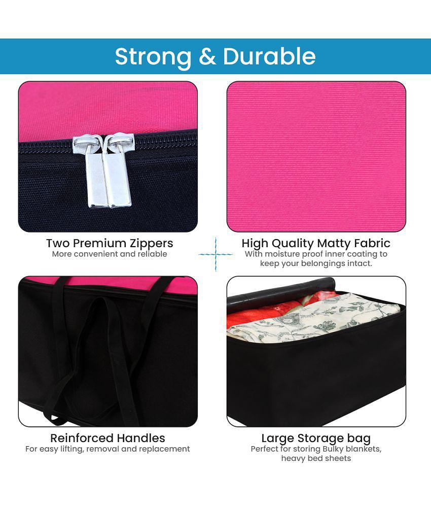 Latest Men PrettyKrafts - Pink Nylon Storage Bag & Trunk - Pink 2025 at ShopCircuit | ONDC
