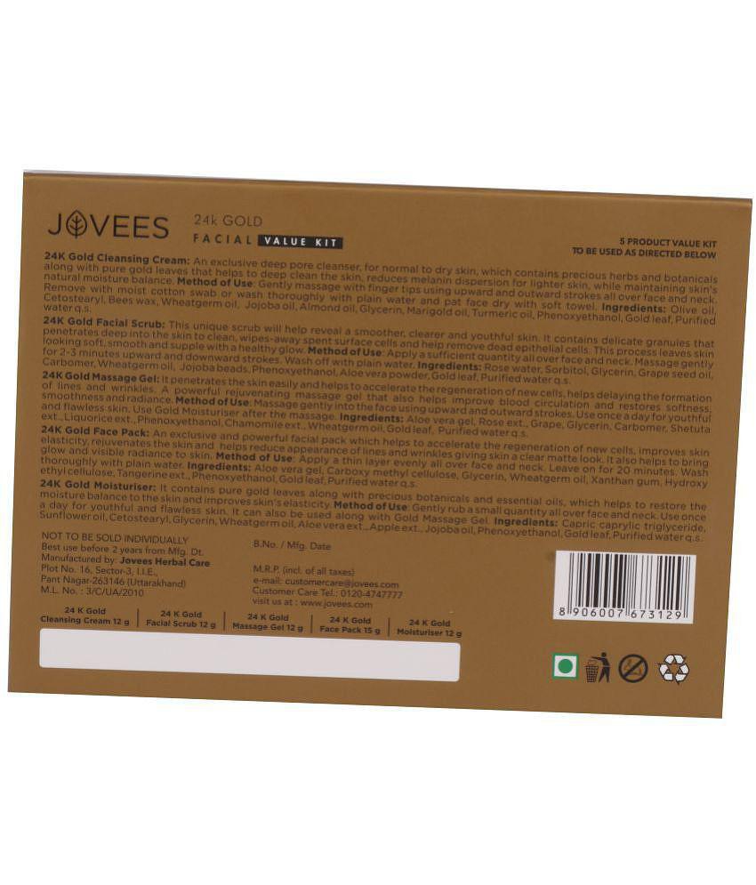 Jovees Herbal Mini Gold Facial Kit 75 gm