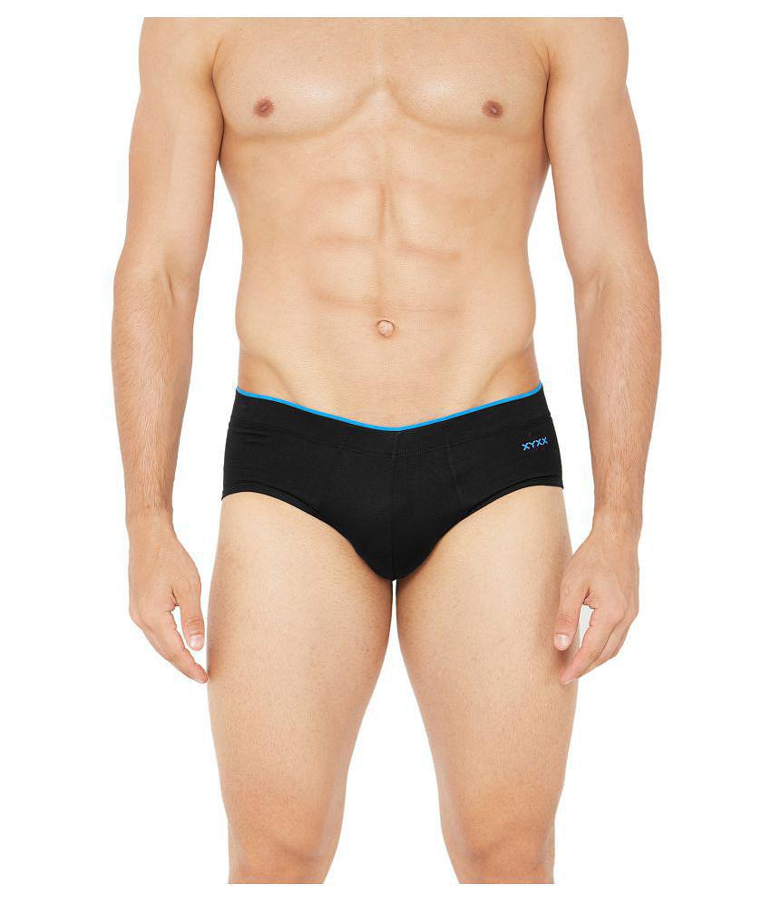 Best Women XYXX - Black Cotton Blend Mens Briefs ( Pack of 2 ) - L 2025 at ShopCircuit | ONDC