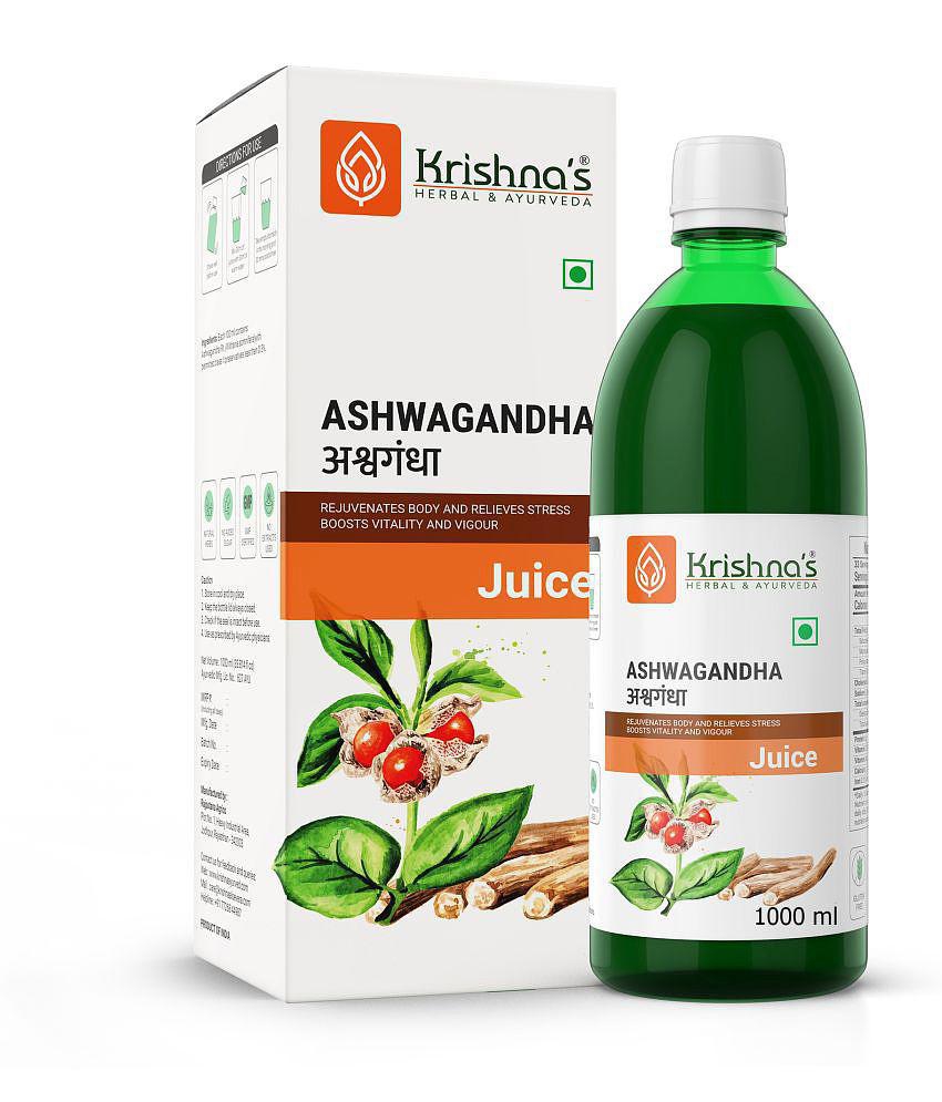 Krishna's Herbal & Ayurveda Ashwadandha Juice 1000 ml