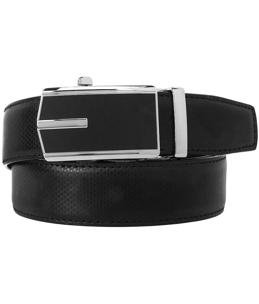 Buy Online Garg Store Zacharias - Black Canvas Men's Casual Belt ( Pack of 1 ) - None