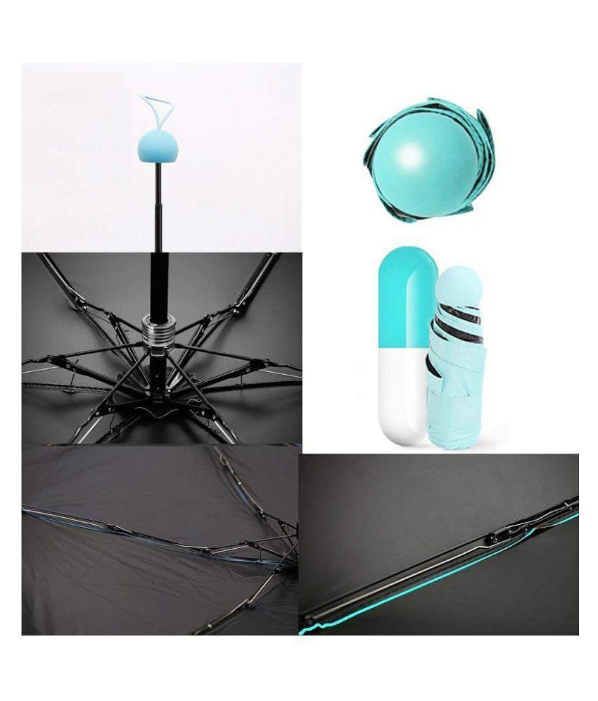 New Men Stylish Capsule Mini Travel Umbrella 4 fold Compact Umbrella - Maroon 2025 at ShopCircui