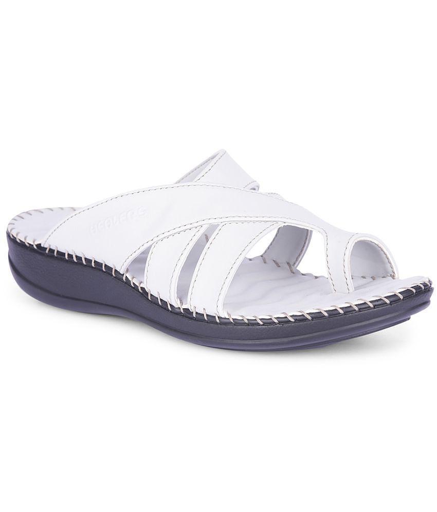 Modern Men Liberty Light Grey Womens Leather Slipper - None 2025 at ShopCircuit | ONDC