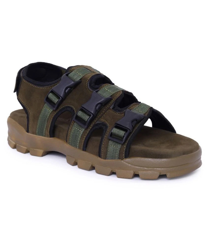 Modern Women Fashion Victim Green Suede Floater Sandals - 9 2025 at ShopCircuit | ONDC