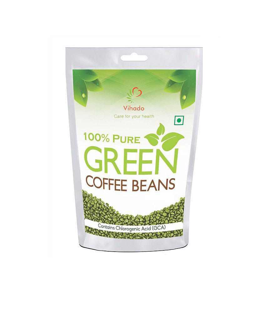 Vihado Vihado Green Coffee Beans for weight for loss 50 gm Unflavoured Single Pack