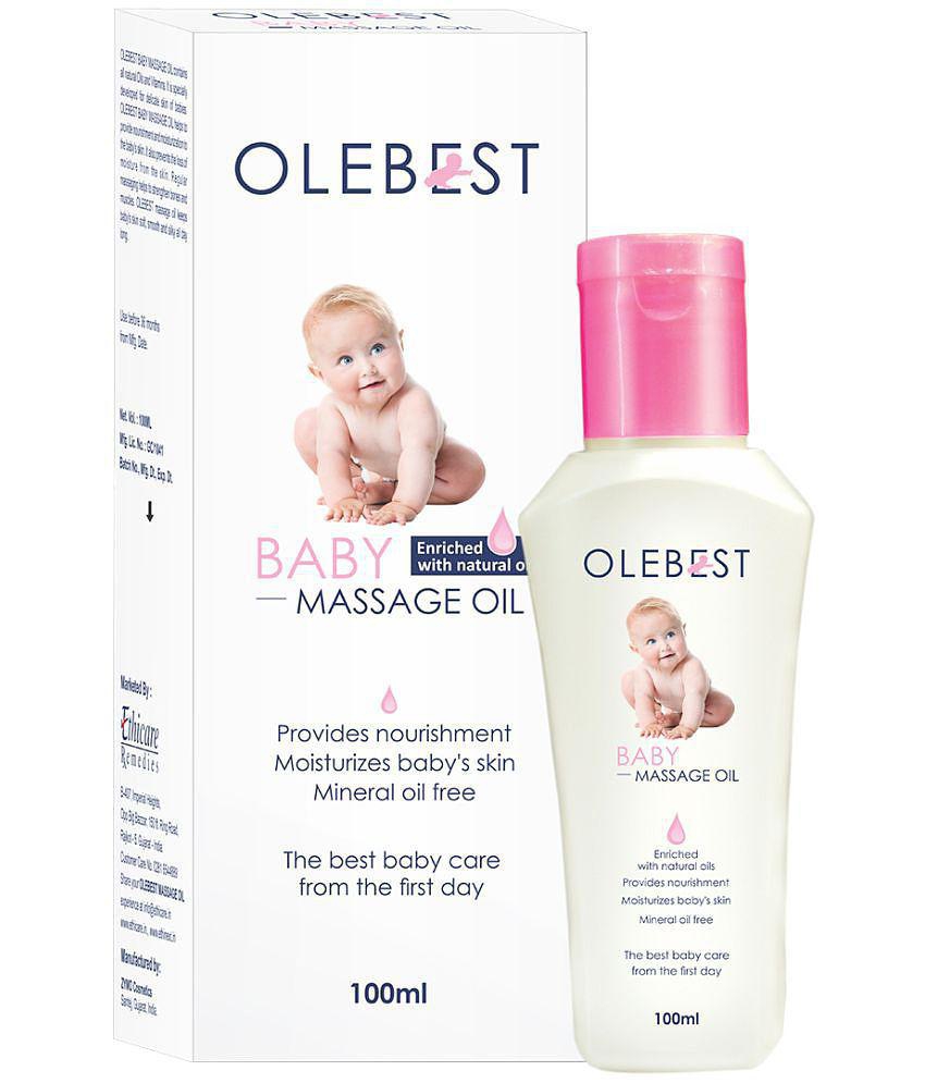 OLEBEST BABY MASSAGE OIL (100ML) : Pack of 6