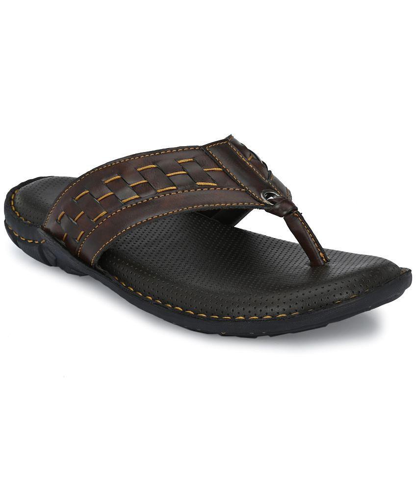 Latest Men Bucik Brown Daily Slippers - None 2025 at ShopCircuit | ONDC