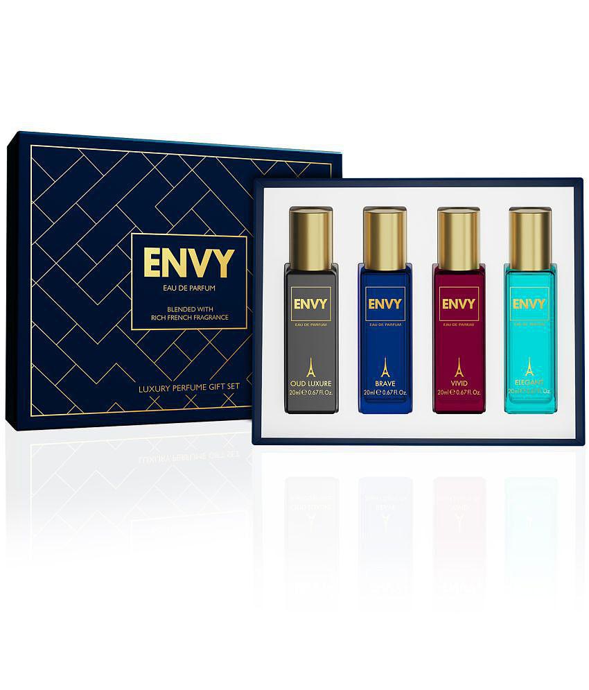 Envy - Mens Gift Set - Perfume 20ML Each Eau De Parfum (EDP) For Men 80 ( Pack of 1 )