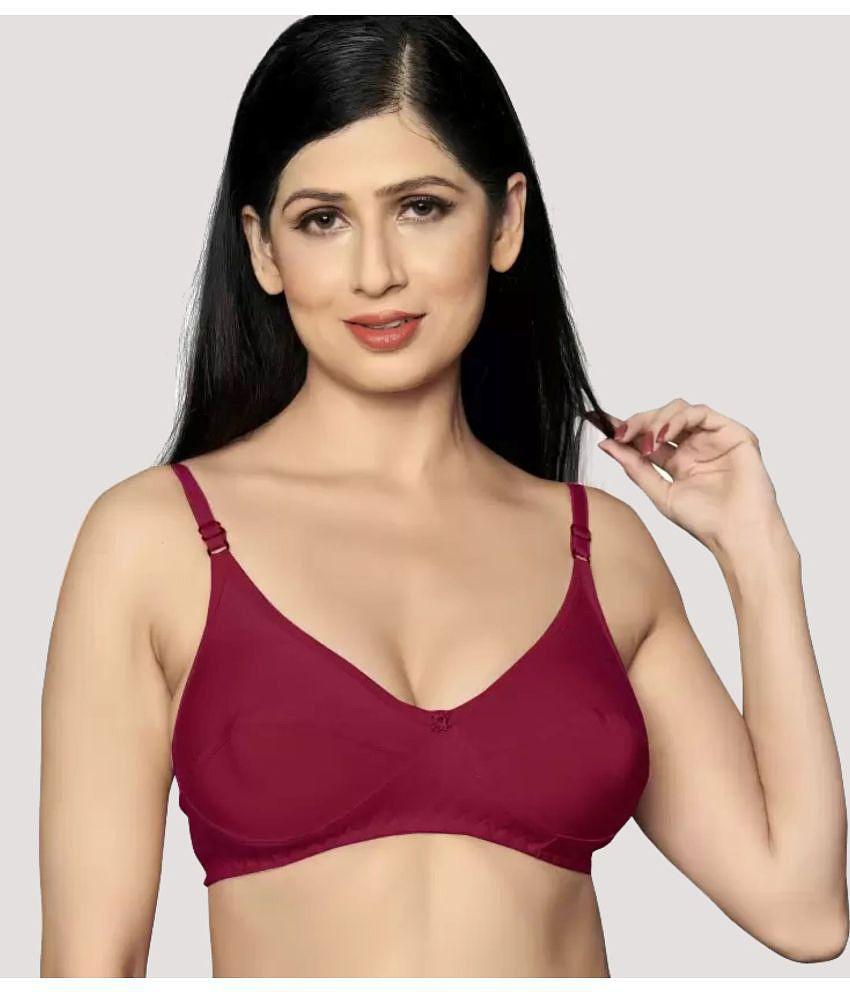 Best Men Kiran Enterprises - Multicolor Cotton Blend Non Padded Women's Everyday Bra ( Pack of 6