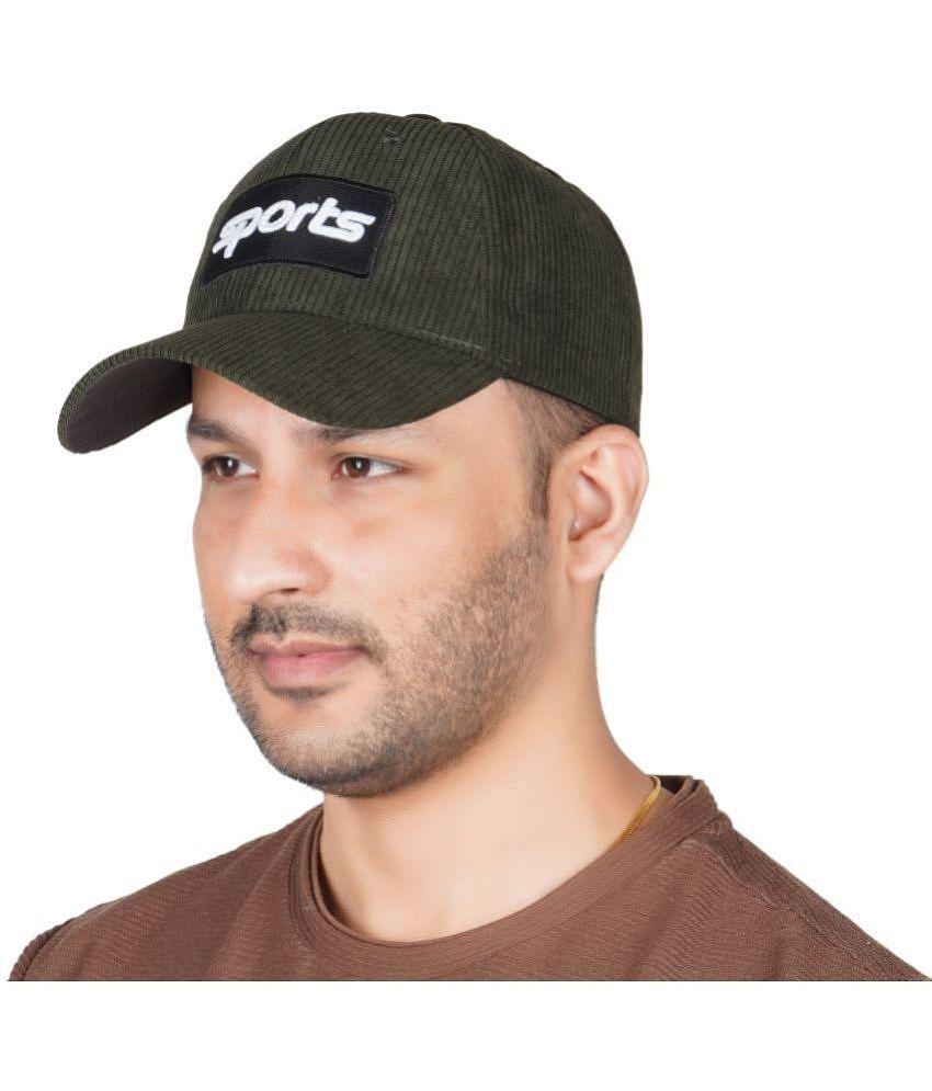 New Men valdez Green Cotton Blend Mens Cap ( Pack of 1 ) - Green 2025 at ShopCircuit | ONDC