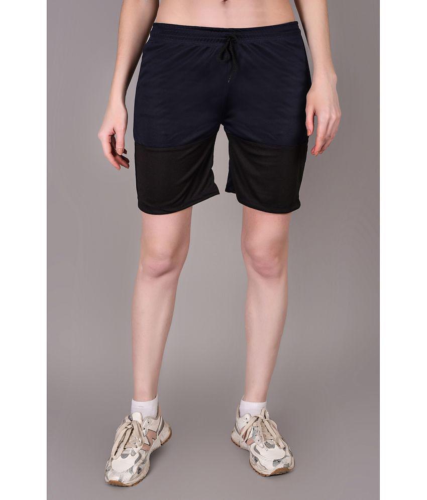 Modern Women Fabric Falcon Multi Polyester Lycra Solid Shorts - Pack of 3 - None 2025 at ShopCir