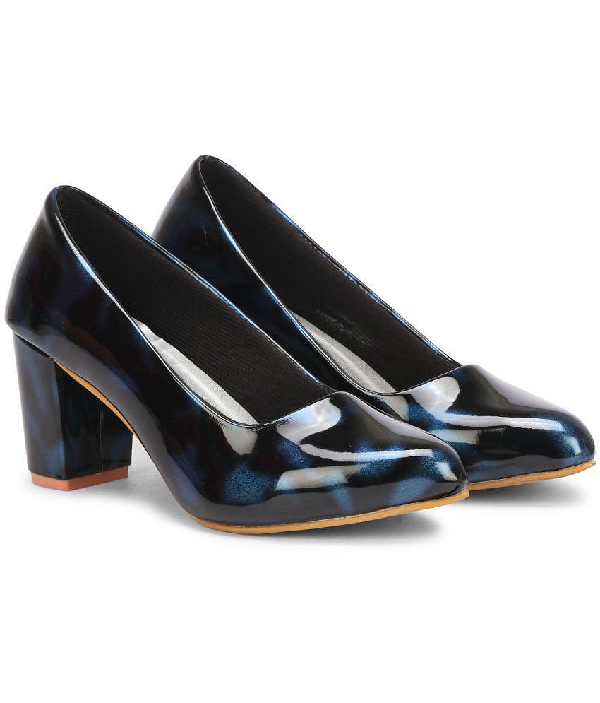 Ishransh - Blue Women's Pumps Heels - None