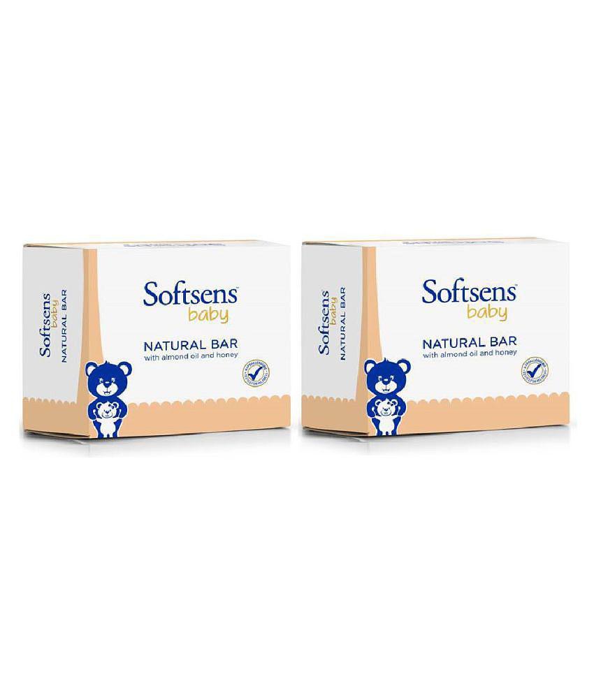 Softsens Natural Baby Soap 300 g ( 2 pcs )