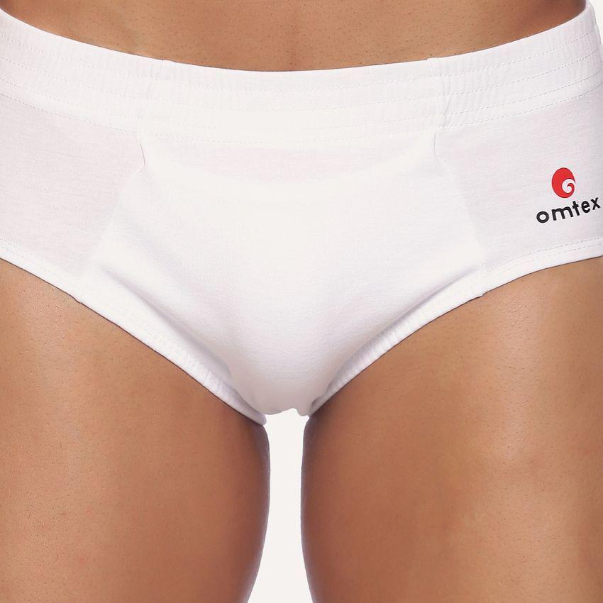 New Men Omtex - White Cotton Mens Briefs ( Pack of 1 ) - None 2025 at ShopCircuit | ONDC