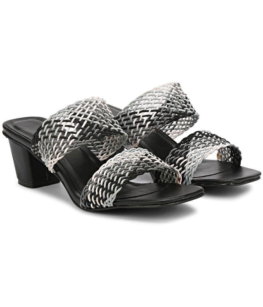 Saheb - Gray Women's Slip On Heels - None