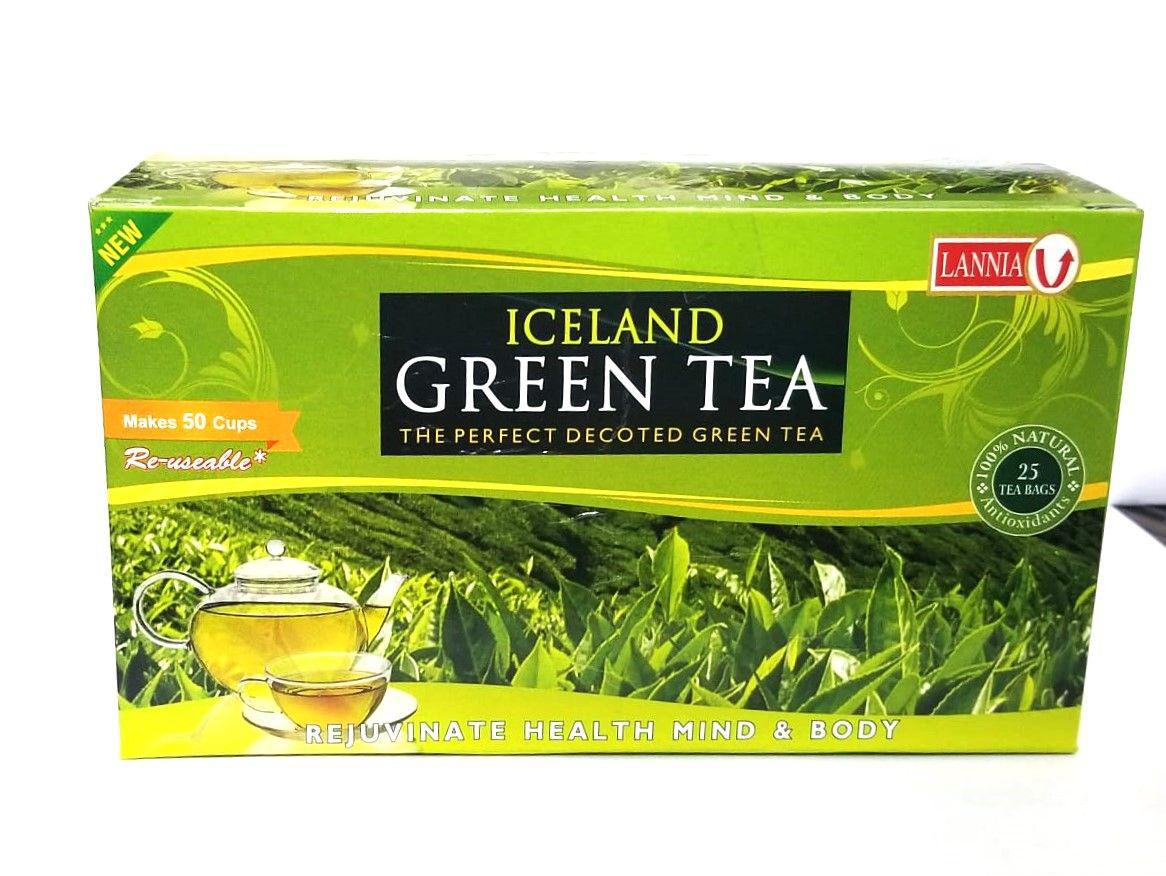Iceland green tea bags (27 tea bags) 27 tea bag