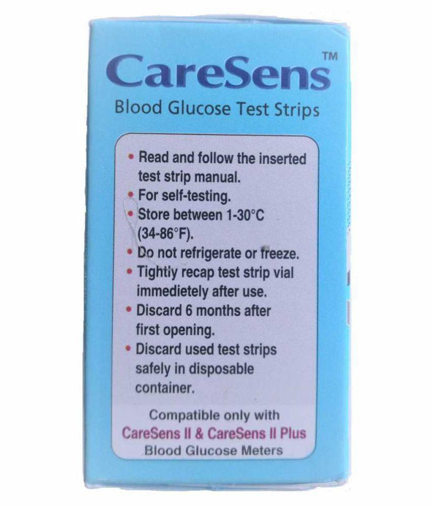 CareSens CARESENS TEST STRIPS CareSens Expiry March 2024