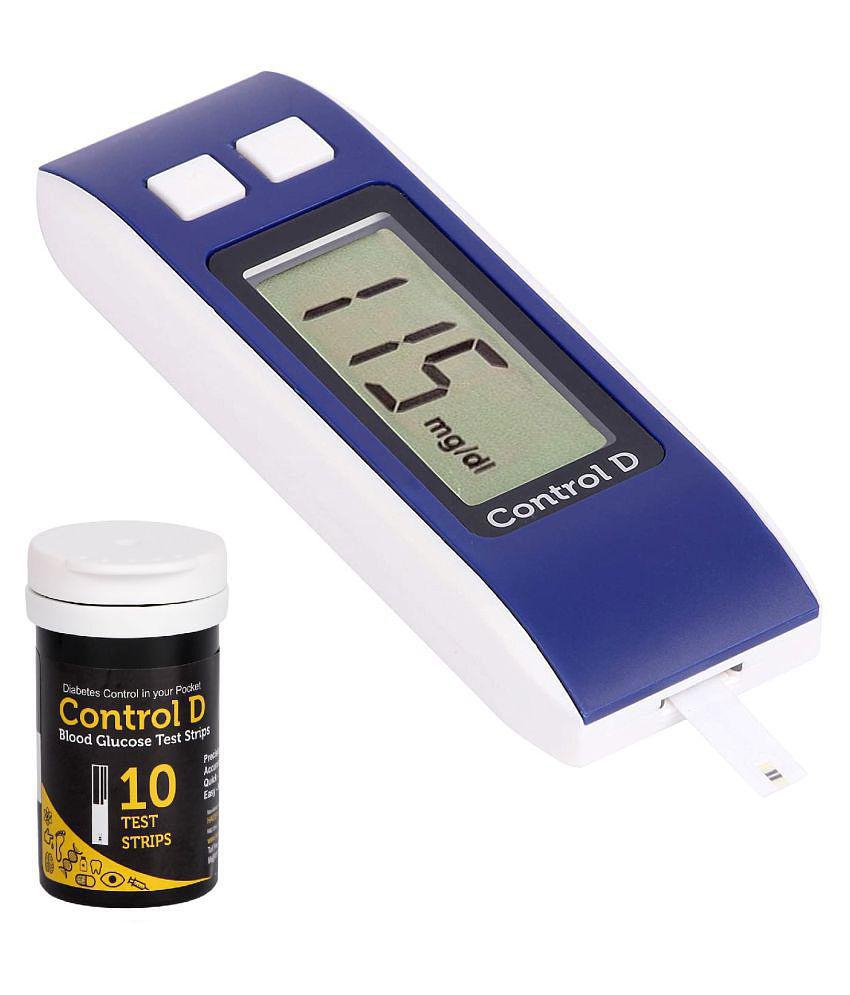 Control D Blue Glucometer with 25 strips Expiry March 2024